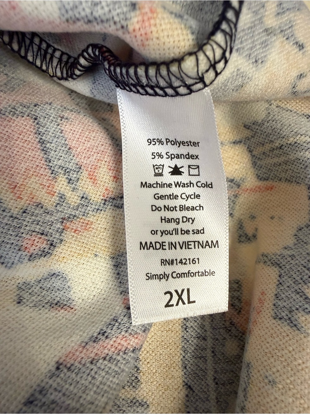 LulaRoe Amelia dress size 2X - Picture 8 of 10